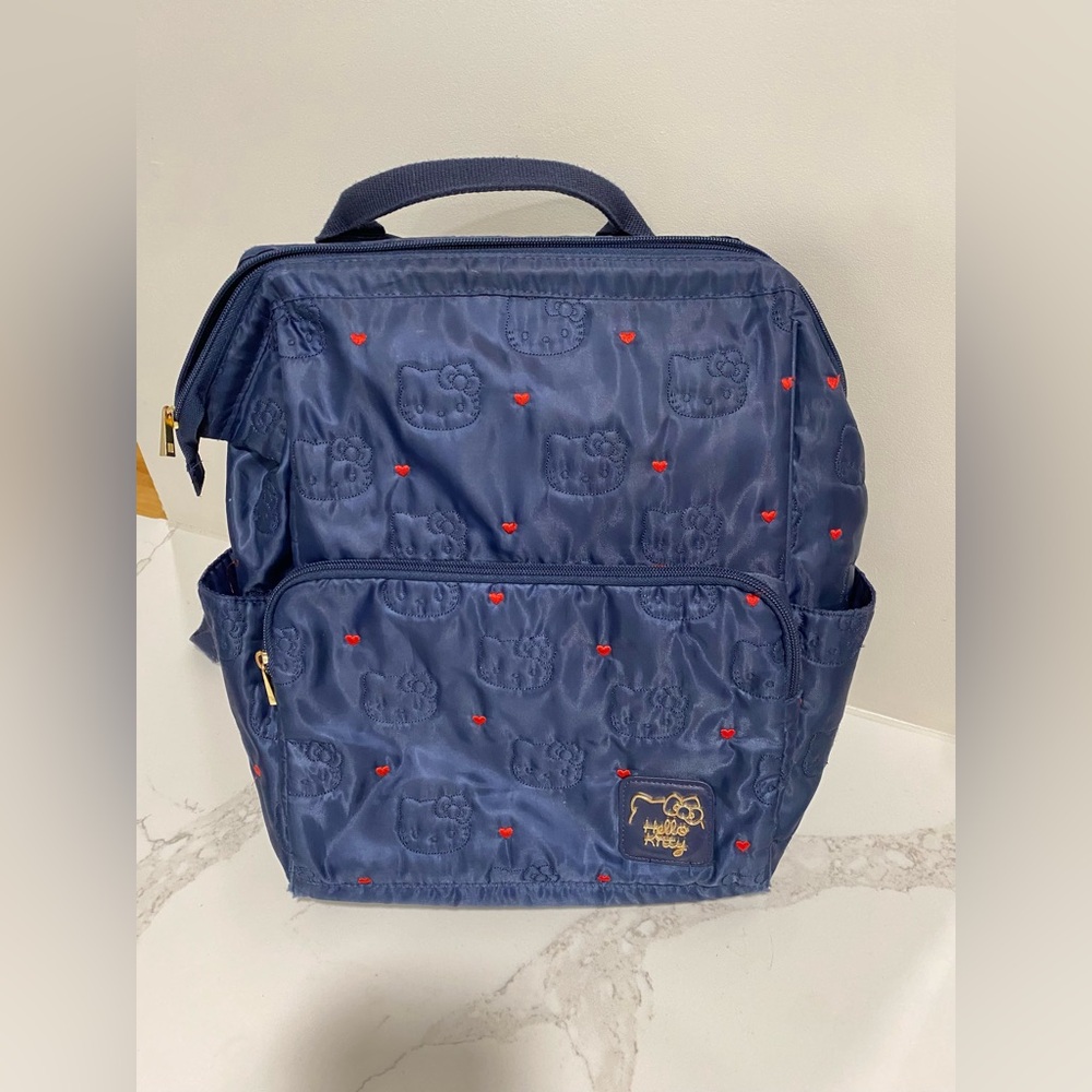 Hello Kitty Sanrio Navy Blue Backpack